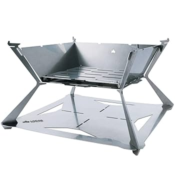 LOGOS 焚き火台 theピラミッドマスター SOLO コンパクト収納ながら本格派」親から子へ受け継いで使える堅牢な